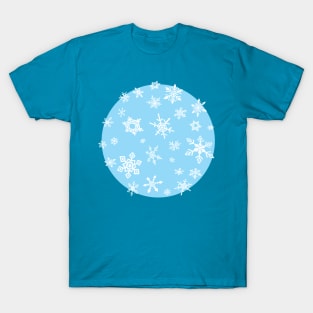 White Snowflakes T-Shirt